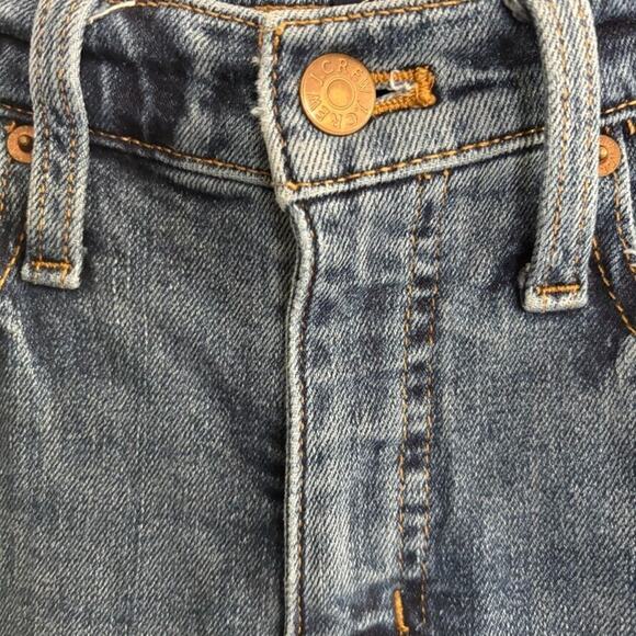 J Crew Slim Boyfriend Jeans Sz 24 Stretch Denim Distressed Medium Mid Rise 77388 - Picture 5 of 10